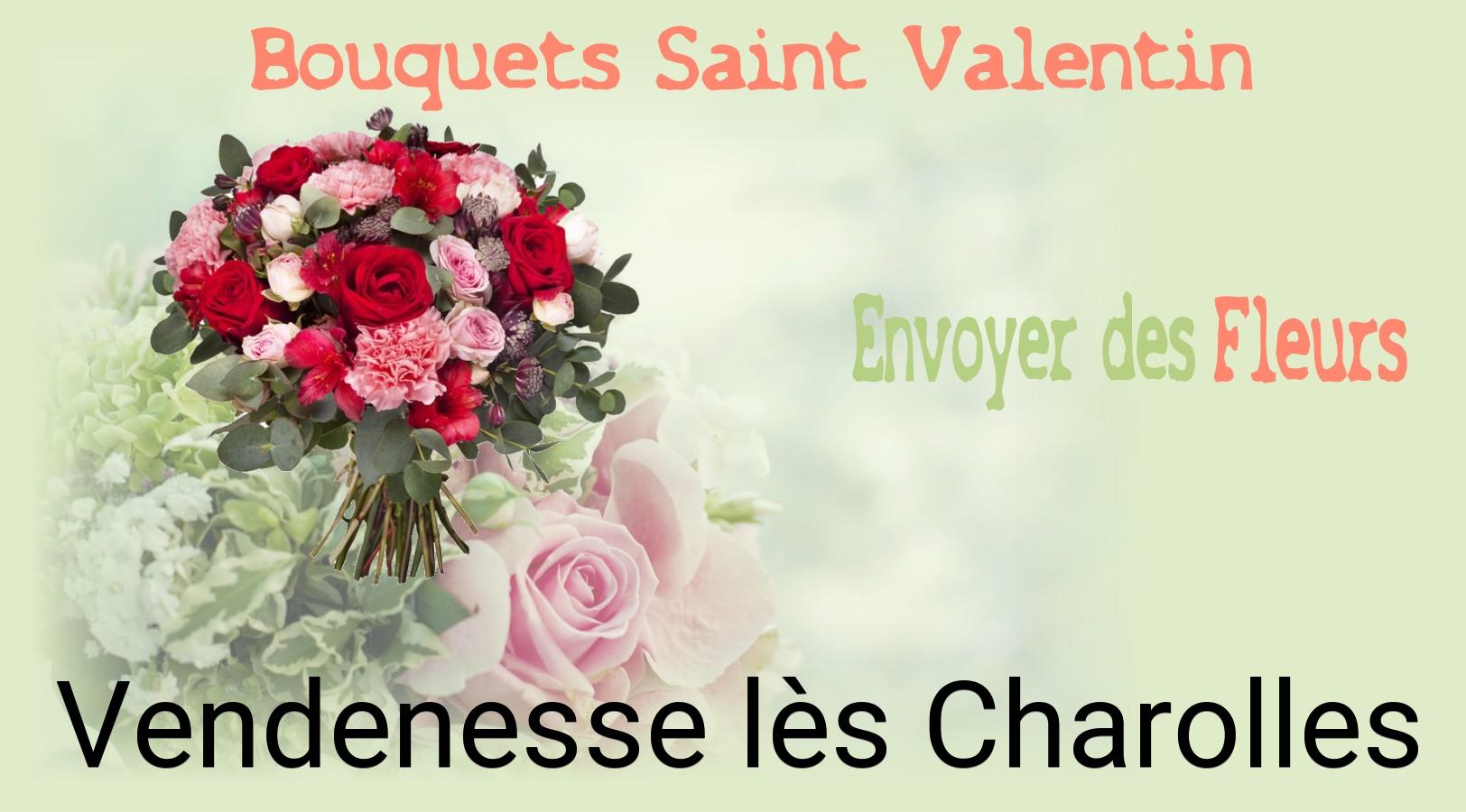 Roses de Saint-Valentin livrées à Vendenesse-lès-Charolles
